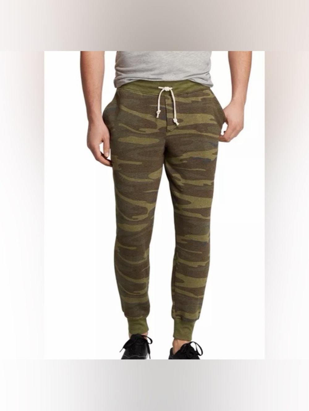 Alternative Apparel Camo Jogger Sweatpants